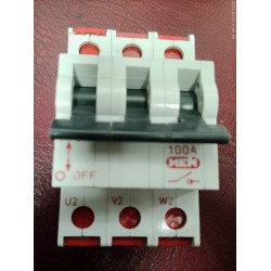 MEM MEMSHIELD 2 MS1003 100A TRIPLE POLE MAIN SWITCH