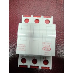 MEM EATON MBT1003 100A 3 POLE TERMINAL BLOCK