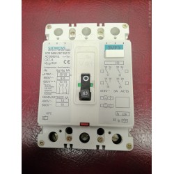 SIEMENS 3VF3 63A TRIPLE POLE MCCB