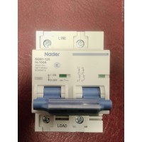 NADER NDB1-125 100A DOUBLE POLE MCB NADER NDB1-125 100A DOUBLE POLE MCB