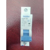 NADER NDB1-63 63A C CURVE S/P MCB NADER NDB1-63 63A C CURVE S/P MCB