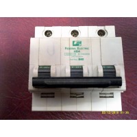 FEDERAL ELECTRIC HBA340 40A B TRIPLE POLE MCB