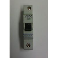 Volex VB50 50A Single Pole MCB
