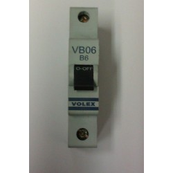 Volex VB06 6A Single Pole MCB