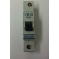 Volex VB40 40A Single Pole MCB