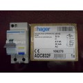 HAGER ADC832F 32A DOUBLE POLE 30MA RCBO