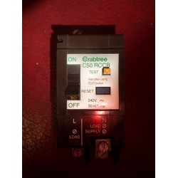 CRABTREE C50 30A 30MA RCCB