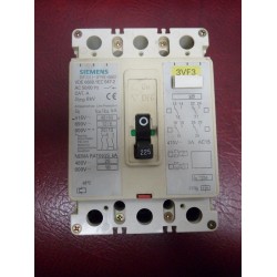 SIEMENS 3VF3 225A TRIPLE POLE MCCB