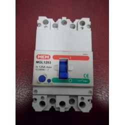 MEM MGL1253 (125A TRIPLE POLE MCCB)