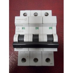 MEM MEMSHIELD 2 MCH306 6A C CURVE TRIPLE POLE MCB