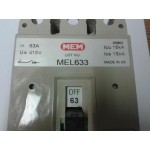 MEM MEL633 63a Triple Pole Mccb