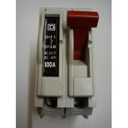 Square D QO1-100M 100a Double Pole Main Switch