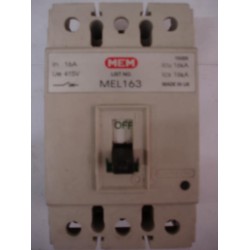 MEM MEL163 16a Three Phase Mccb
